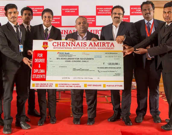 Chennais Amirta scholarship event